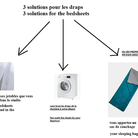 Vue De Reve Dans De Standing - Vous Faites Le Menage-very Good Prices But Have To Cle-an Th-e Flat Apartman